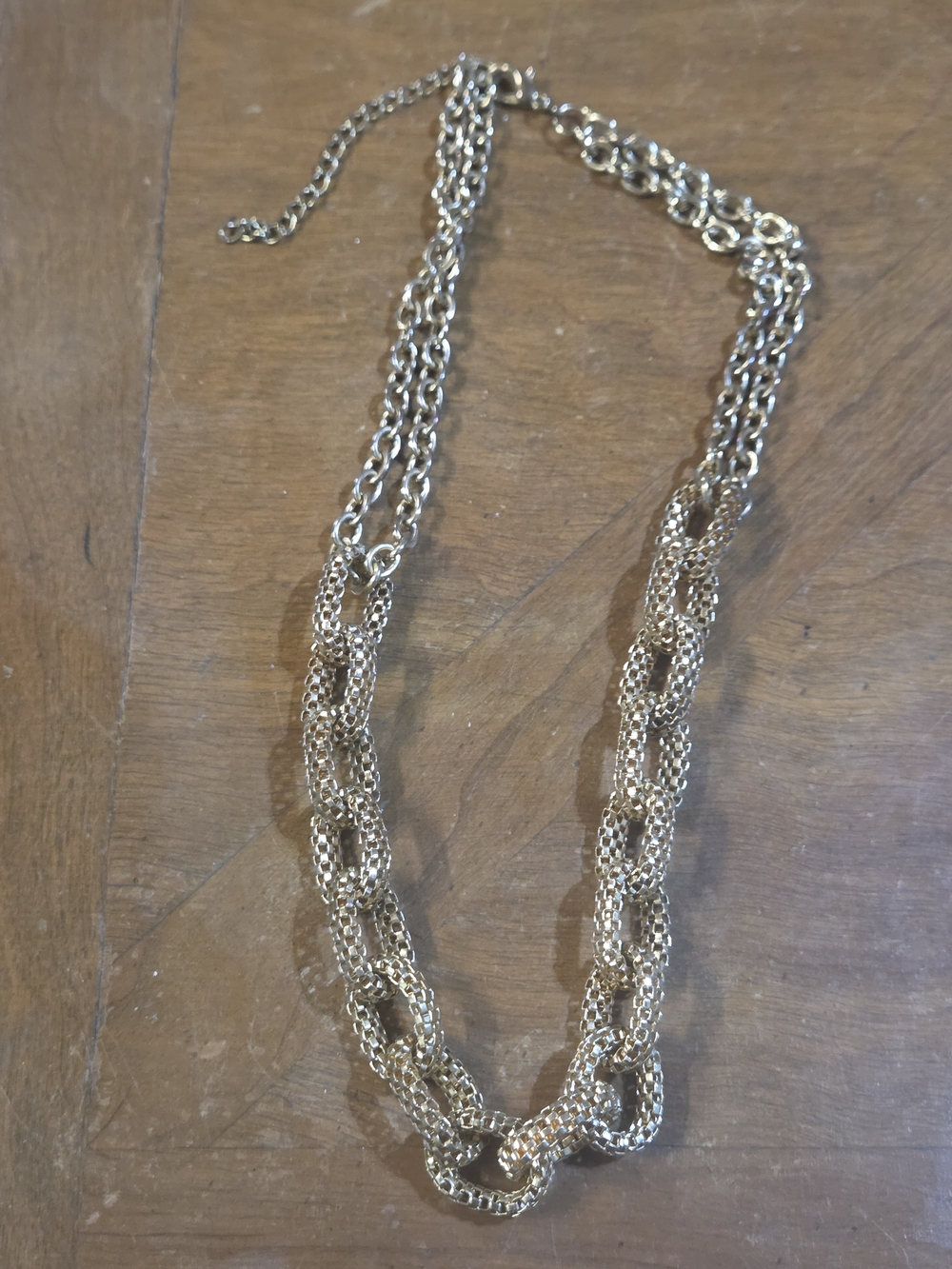 Gold Chain Link Necklace - Elegant Women’s Jewelry